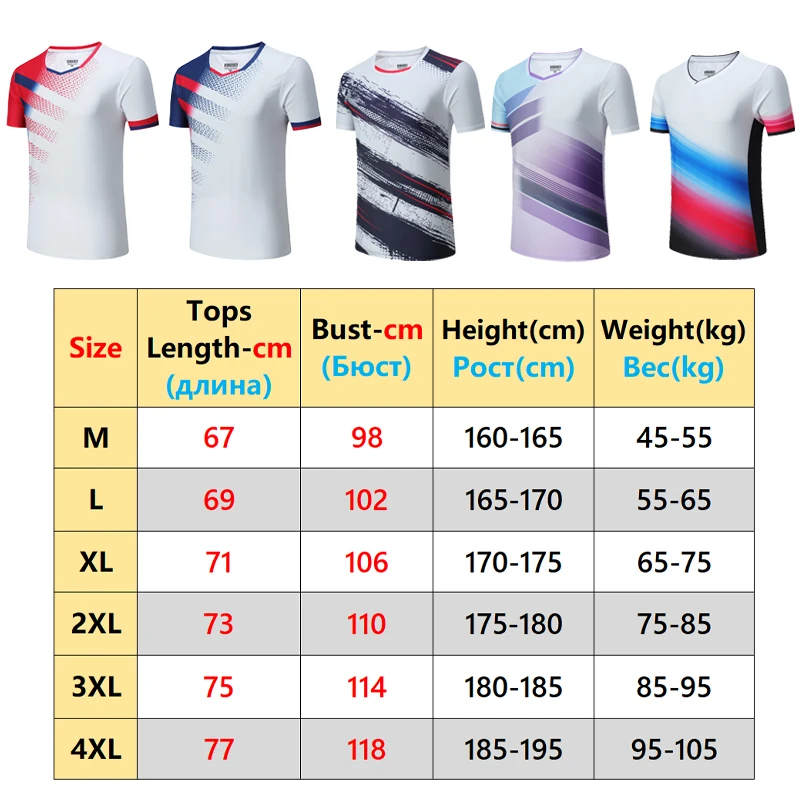 Badminton Shirt Men Running Gym V Neck 3D Print Short Sleeve Team Game Custom Quick Dry Tennis Tee Sports Golf PingPong Shirts