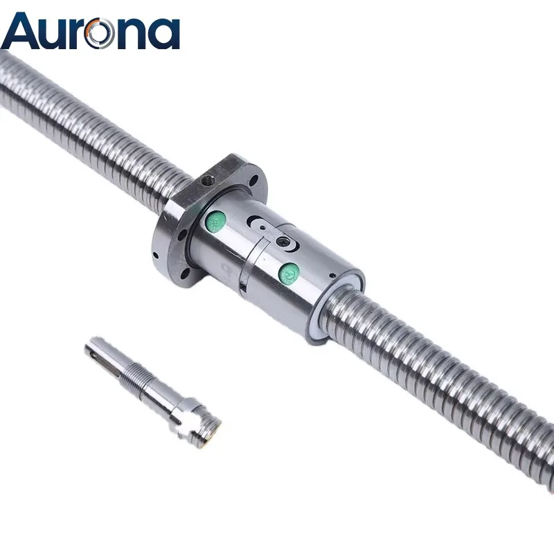 【Spare】High Speed High Precision Chrome Steel Ball Screw 4 Axis Mechanical Kit Ground Screw For CNC Machine Xinsheng Brand Custo