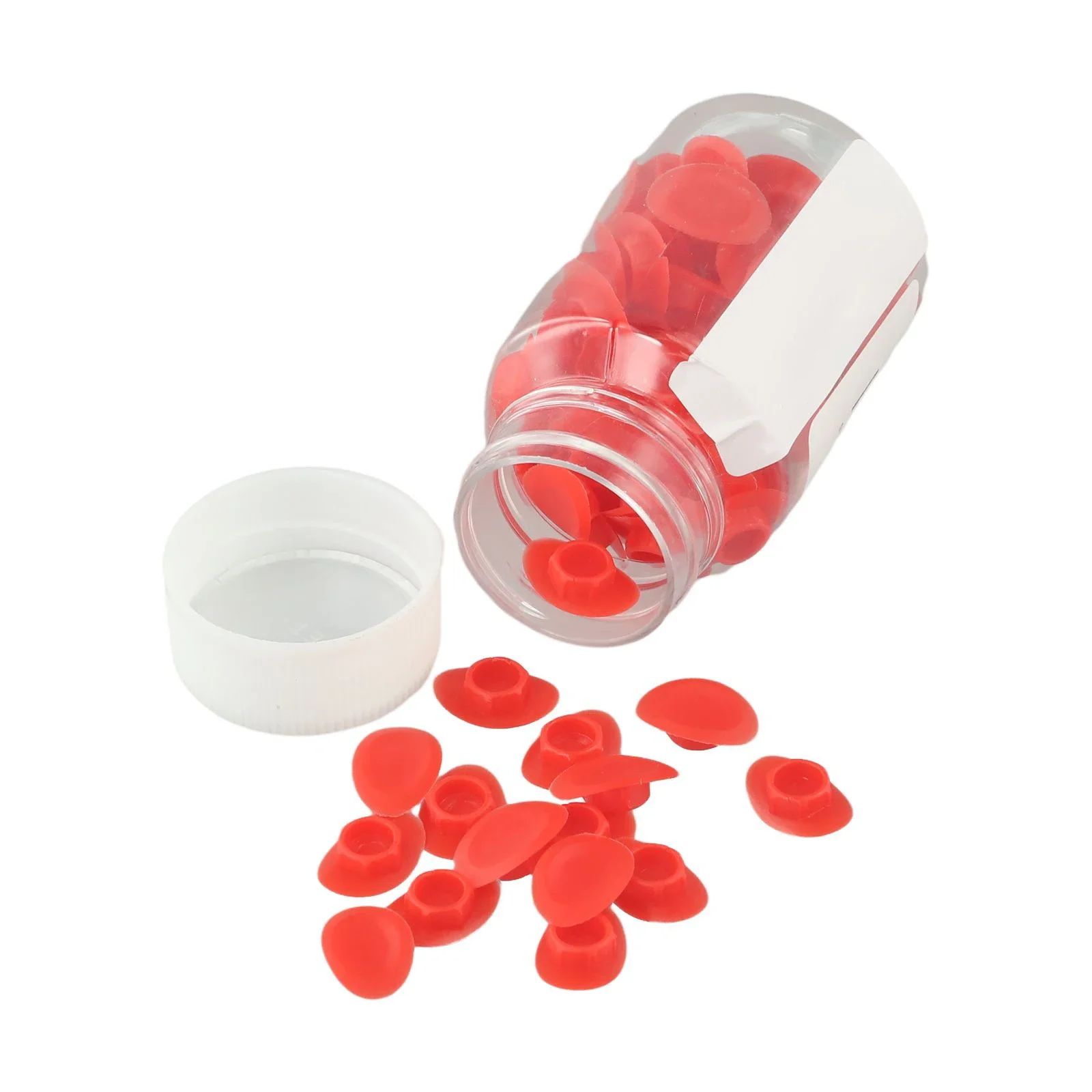 Innovative ABS Bike Rim Plugs 100pcs/Bottle Rim Tape Practical Replacement Black/Red/Blue Bike Rim Plugs Bike Accessories
