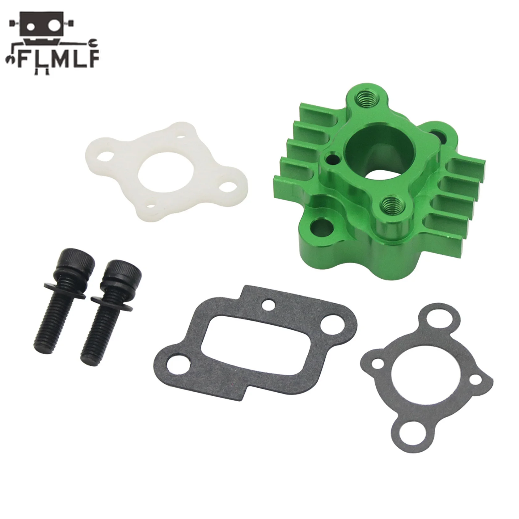 RCカー用プラスチックまたは金属製インテークマニホールド、23CC-71CCエンジン用、1/5 Hpi Rofun Rovan Km Baja Losi 5T FG DBXL GoPed Redcatパーツ対応