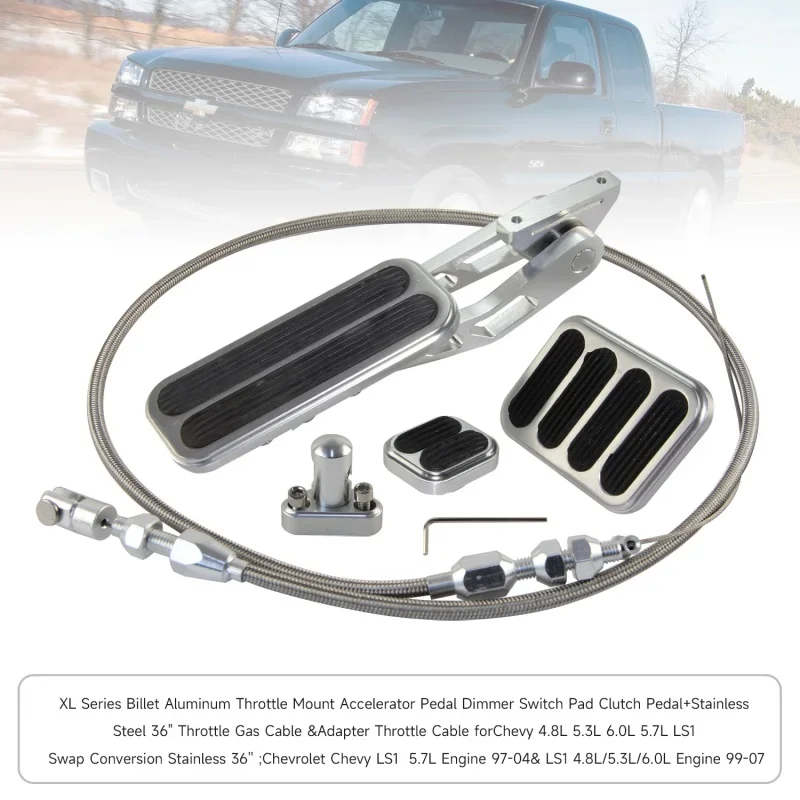 Throttle Pedal +Stainless Steel 36
