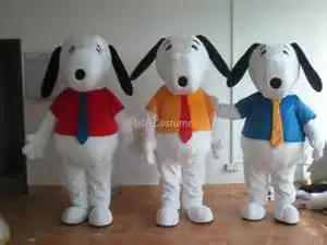 New Adult Halloween Christmas 3pcs Dog Mascotte Fancy Cartoon Mascot Costume Plush Fancy Dress Mascot Costume