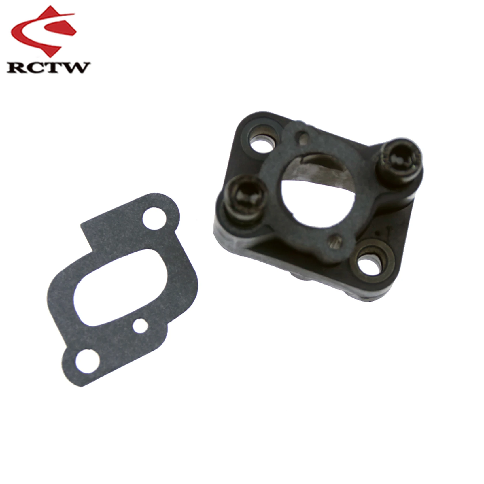 1PC Alloy Intake Manifold Kit Fit 23cc-71cc Engines for 1/5 HPI ROFUN ROVAN KM BAJA LT FG GoPed RedCat MCD REDCAT Ql DTT FID