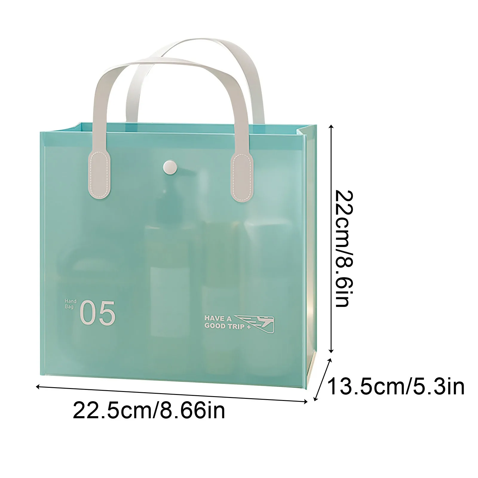 Dry And Wet Separation Waterproof Storage Bags Business Trip Travel Toiletry Cosmetic Bag Swimming Fitness Portable Storage Bag