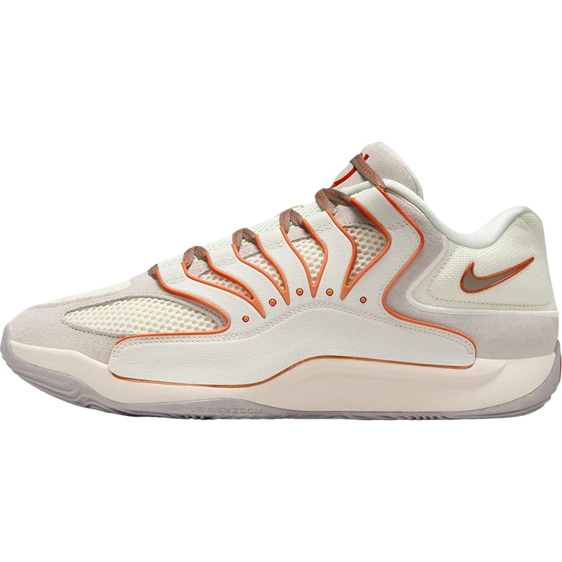 حذاء كرة السلة Nike Authentic KD18 EP للرجال للتدريب الرياضي المتين المنخفض HV1991-003