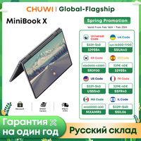 CHUWI MiniBook X 10.51 Inch 2-in-1 Tablet Laptop Intel N100 12GB LPDDR5 512G SSD Windows 11 Laptops Mini Notebook 2K FHD WiFii 6