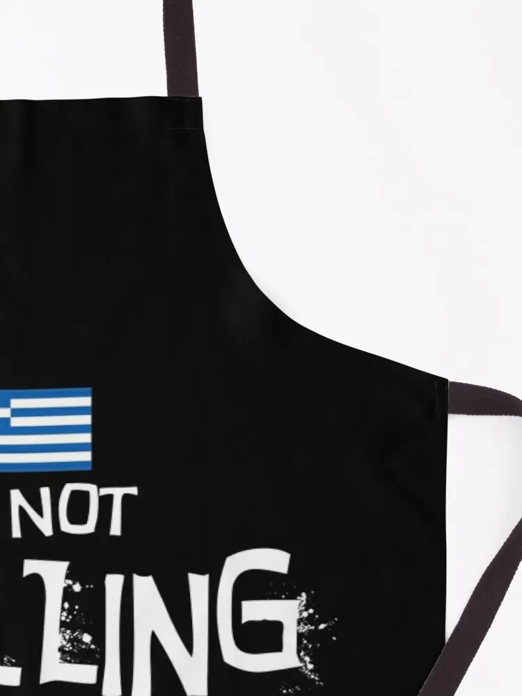 I'm not yelling, I'm Greek with the Flag of Greece Apron Apron women's sexy apron