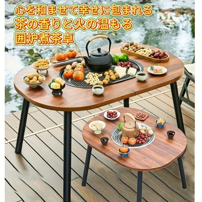 yZ[zFengzel Outdoor AEghA͘Fe[u ͘Fϒ ؐe[u o[xL[O ܂肽 ^ѕ֗ 뉀pBBQe[u