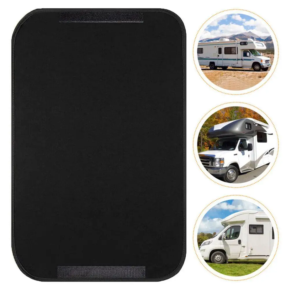 Rv Door Window Shade Insulator Cover Rvs Window Shades Collapsible Waterproof Shade Blackout Cover H5o9