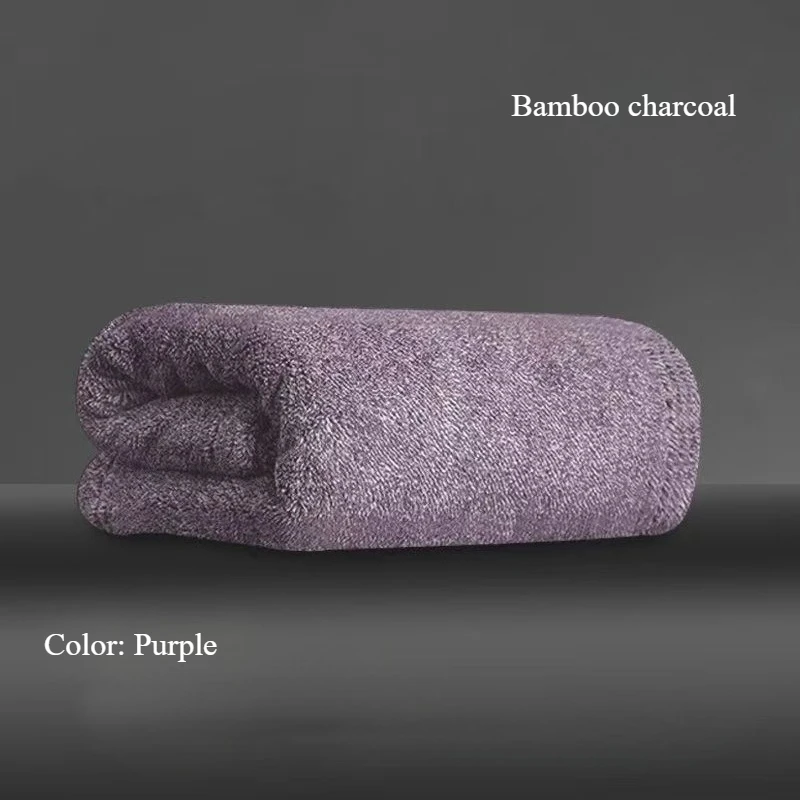 مجموعة مناشف مخططة من الخيزران سريعة الجفاف لتجربة الحمام الناعمة والامتصاص، مجموعة مناشف الحمام أو منشفة اليد #5