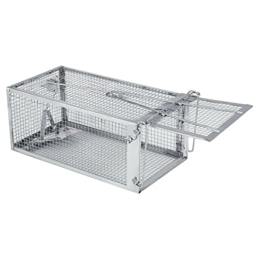 

USA Mouse Trap Rat Trap Rodent Trap Live Catch Cage, Easy to Set Up and Reuse