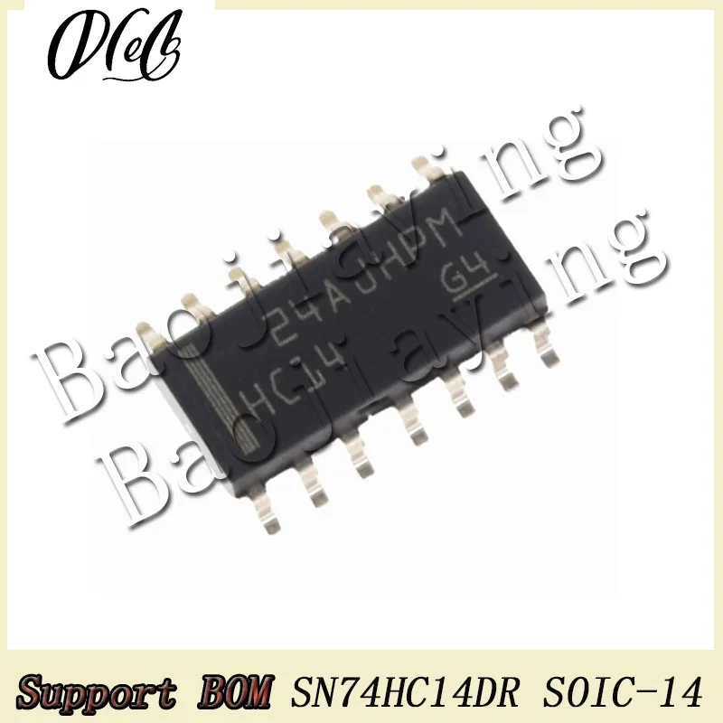 50PCS/Lot SN74HC14DR MARK HC14 SOP14 IC Chip For Automotive computer board