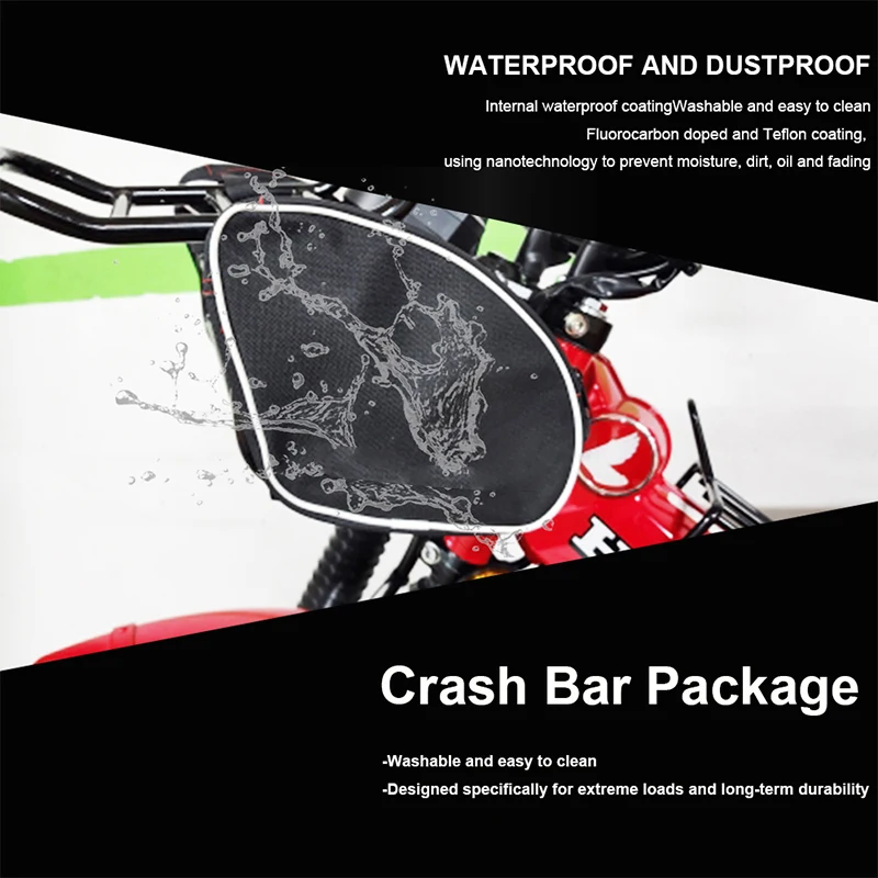 Motorcycle Frame Crash Bars Bag Tool Storage Bag Waterproof Motorcycle Side Bag For R1200GS R 1200 GS Adventure 2005-2012