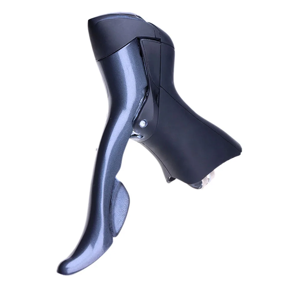 1 par de capa de alavanca de freio de bicicleta, capa de mudança de marcha de freio de bicicleta para ST-2400/3500/4500, capa protetora de silicone para alça
