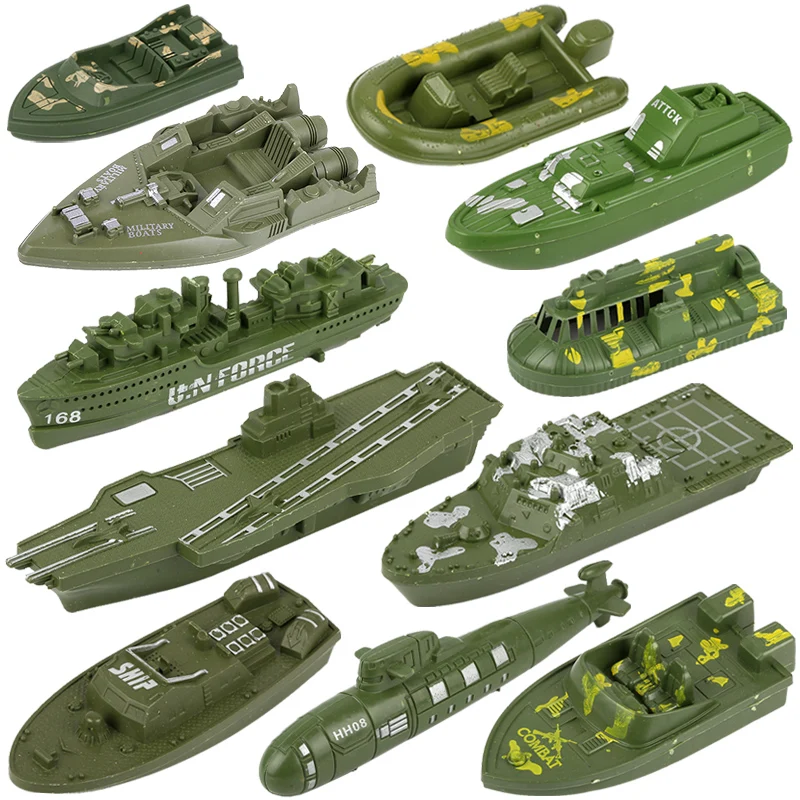 Militaire model actiefiguren plastic soldaten legermannen figuren soldaten vliegtuigen tanks set