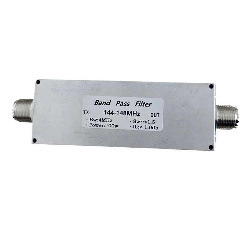 BPF-144-148M-100WM-plus Bandpass Filter M Mother Socket Base 100w Anti-interference Increase Sensitivity