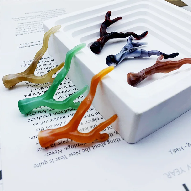50pcs/lot Branch Jewelry Charms Imitation Coral  Parts Earrings Necklace Pendants Garments Women Girls DIY Style Gifts P760-03