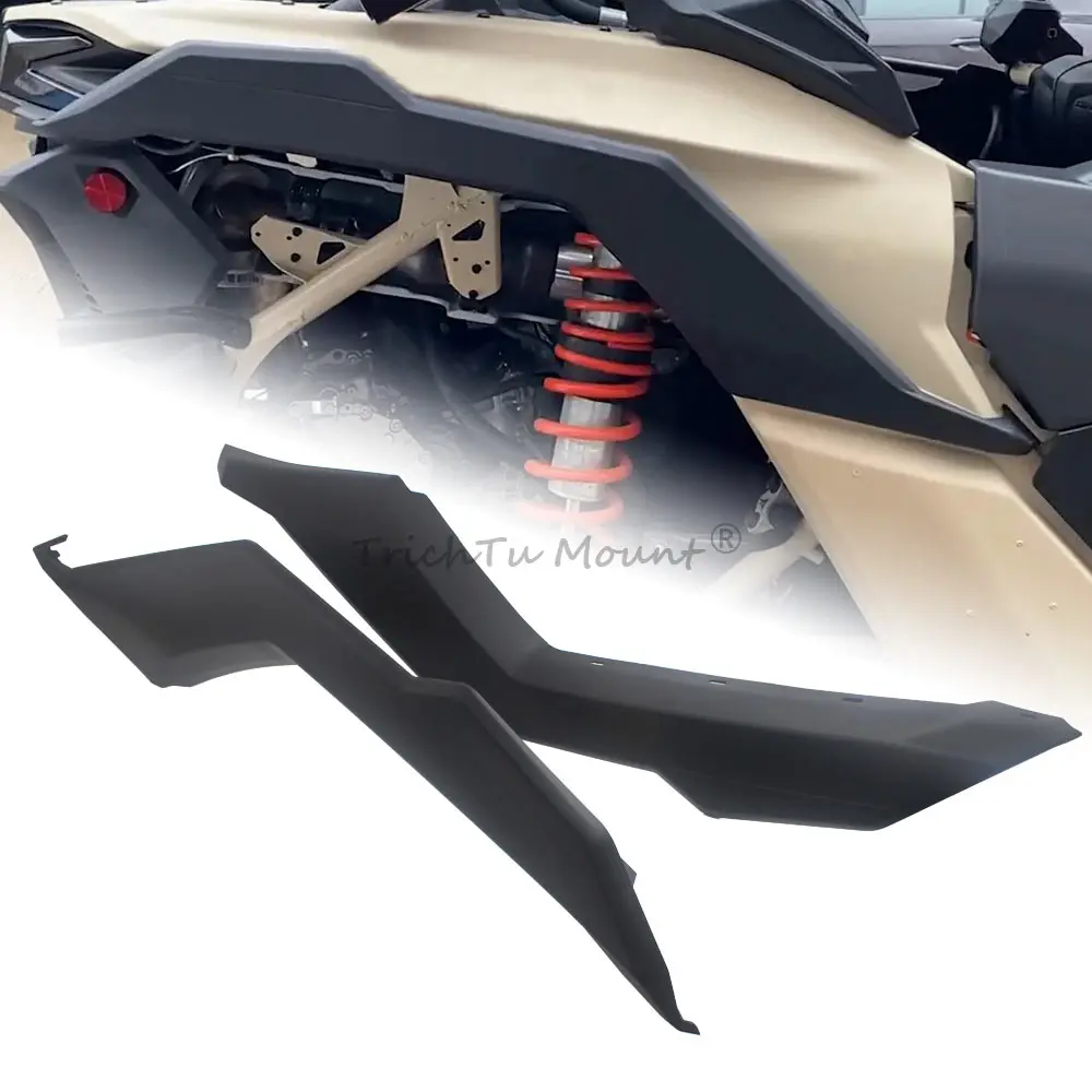 UTV/ SXS Rear Fender Deflector Mudguard Flaps Kit For Can-Am Maverick X3 Max Turbo R RR RS DS MR 1000R 2017-2024 Accessories