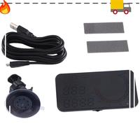 G11 HUD Head-Up Display GPS Car Display Speeding Alarm Driving Speed Universal Black Easy To Use