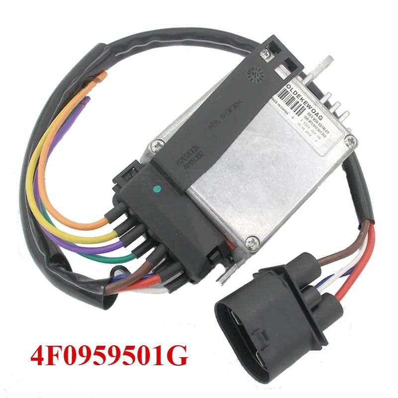 Radiator Control Fan Module 4F0959501C 4F0959501A 4F0959501G for Audi A6 2006-2011 for Audi A6 Quattro 2005-2011 3.0L 3.2L
