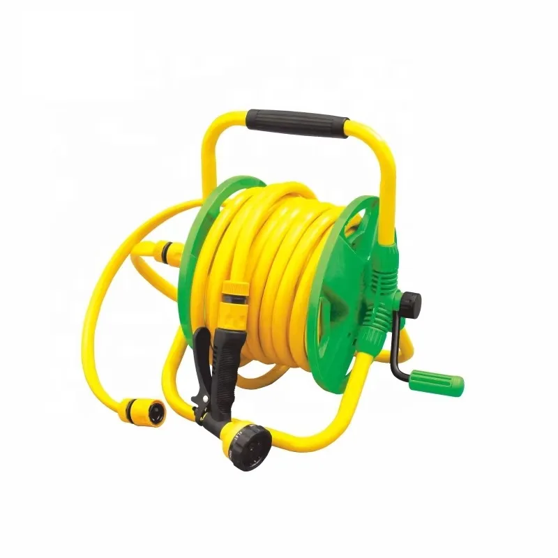 

Комплект тележек для садовых шлангов из ПВХ с пластиковым корпусом для полива и распыления воды