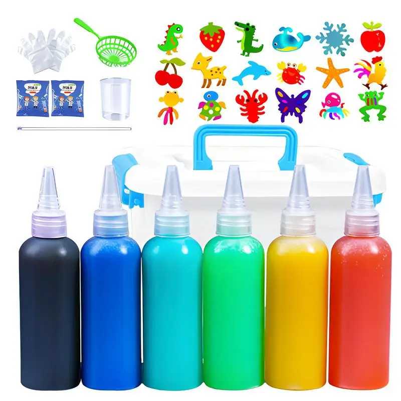 Magic Water Elf Gel Handmade Gel Elf Colorful Water Toy Marine Animal Maker Water Elf Kit For Boys And Girls Science Learning