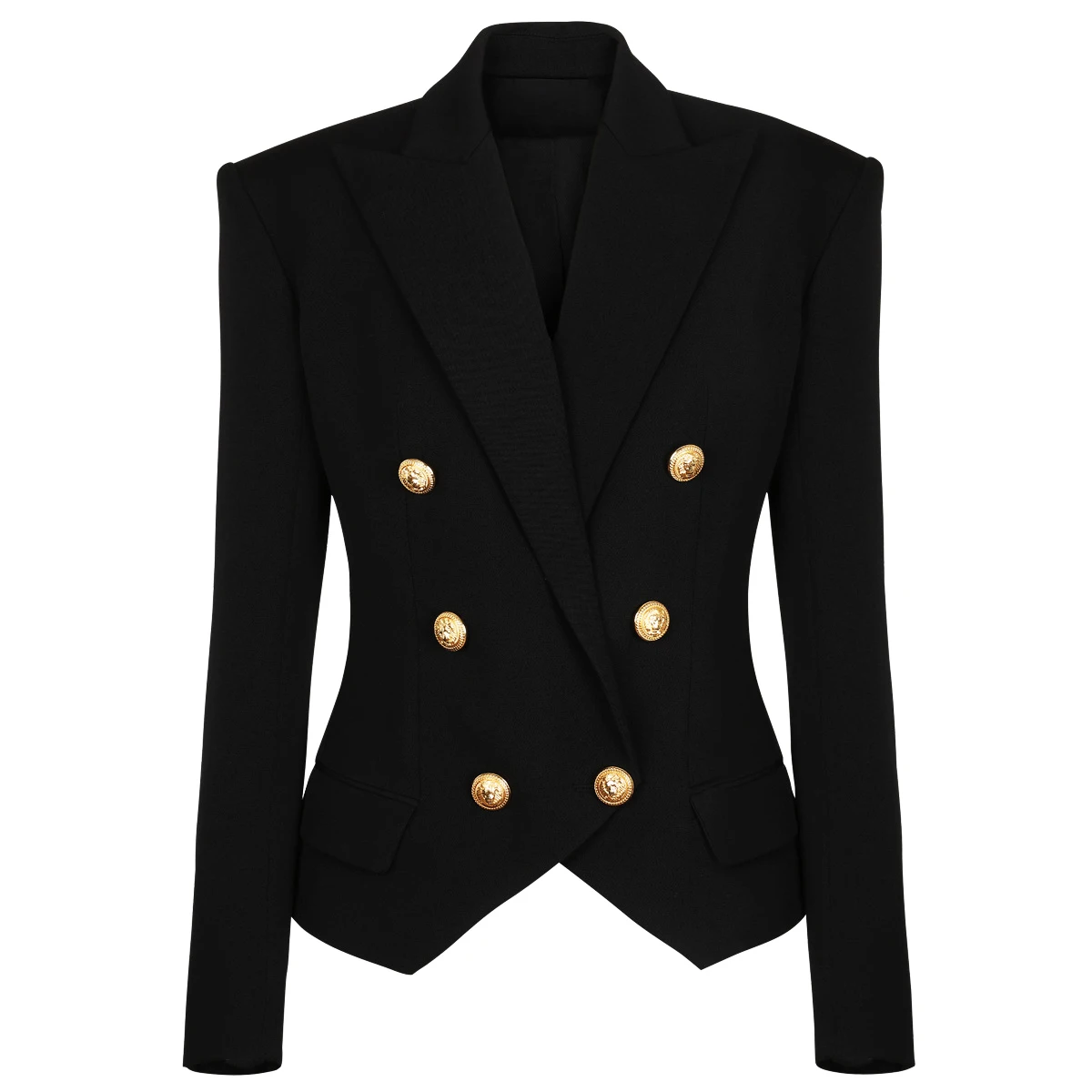 S-XXL Three Colors 2023 Fashion New Solid Double breasted Elegant Style Commuter Casual Women\'s Suit Coat Blazer