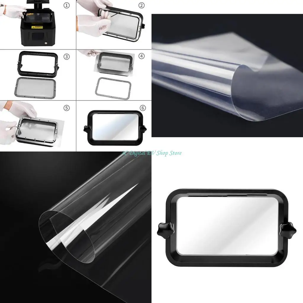 

E74D SLA/LCD FEP Film 200x280x0.15mm FEP Release Film for Resin Printer