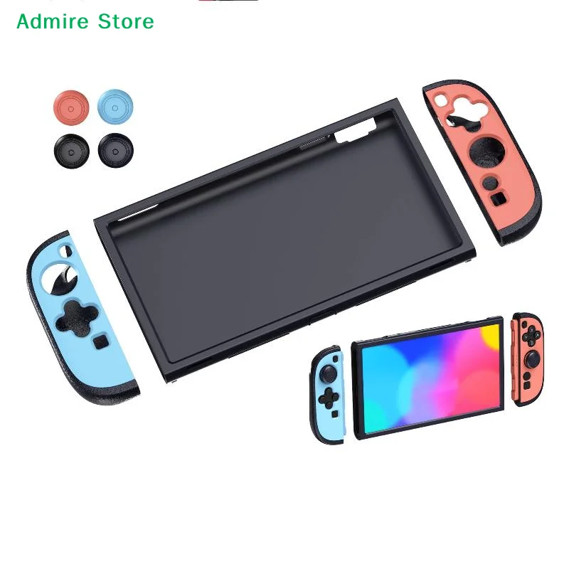 Silicone Protective Case For Switch 2 Game Console, Split-type Console Soft Case, Switch 2 Machine Anti-drop Case Accessory