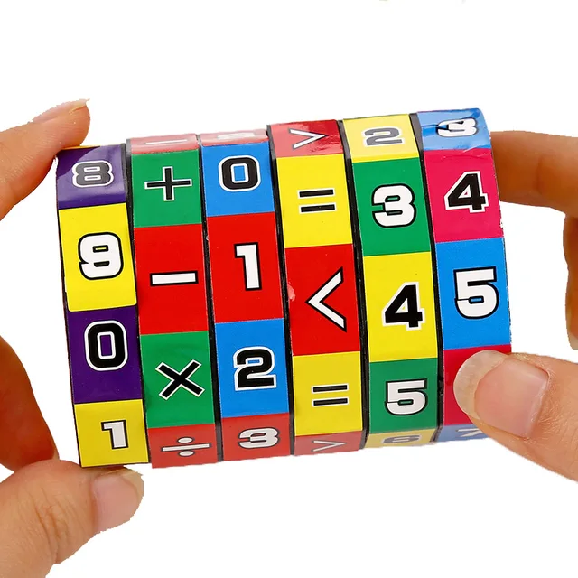 Montessori magiczny cylinder matematyka liczby kostka arytmetyczna zabawka dla dzieci matematyka liczenie gra Puzzle dla dzieci edukacja nauka