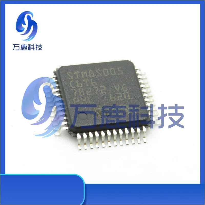 Stm8S005C6T6 Mcu 8-Bit Stm8 Cisc 32Kb Flash 3.3V/5V 48-Pin Lqfp Tray