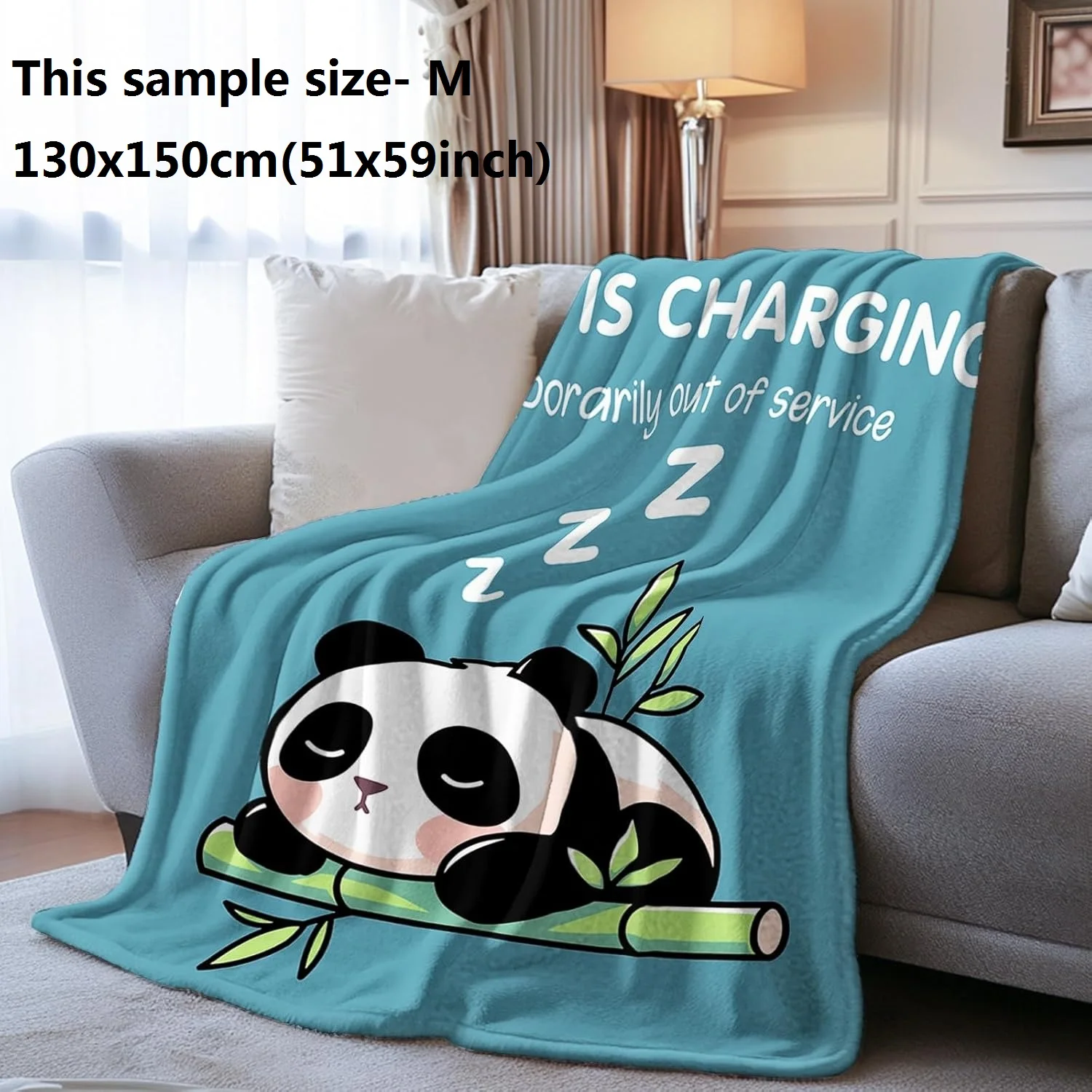 Perfect Gift to Mom Funny cartoon thin Blanket for Festival Mother's Day Birthday gift for Mama Daughter for Nap Reading Camping