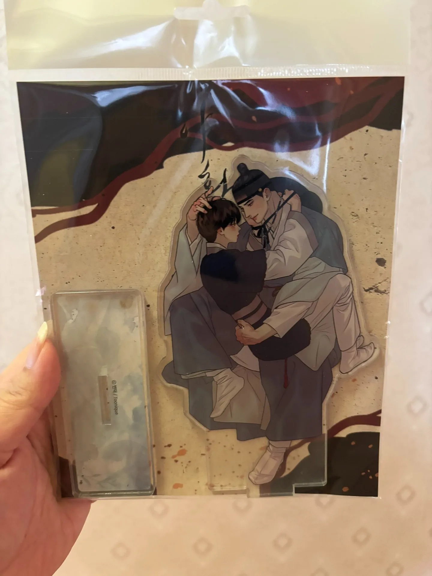 

2024 New Arrival Official Korean Manga Comic Painter of the Night Episode Cafe Acrylic Stand