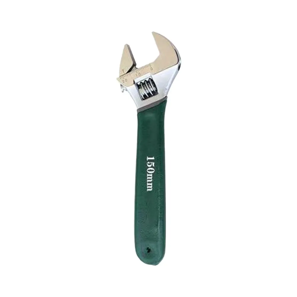 Adjustable Wrench Set 4 Sizes 6 8 10 12 inch High Carbon Steel Anti Rust Coating for Home Repair and Bracket Fitting