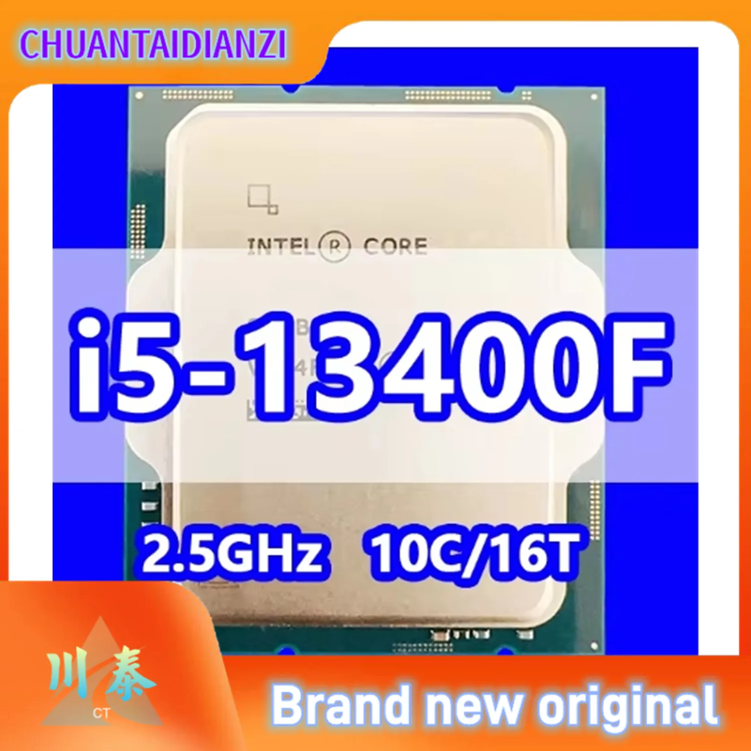 Core i5-13400F Processor 10C/16T 20M Cache 2.50GHz CPU SRMBG LGA1700 For 600/700 Series Desktop Chipsets Motherboard