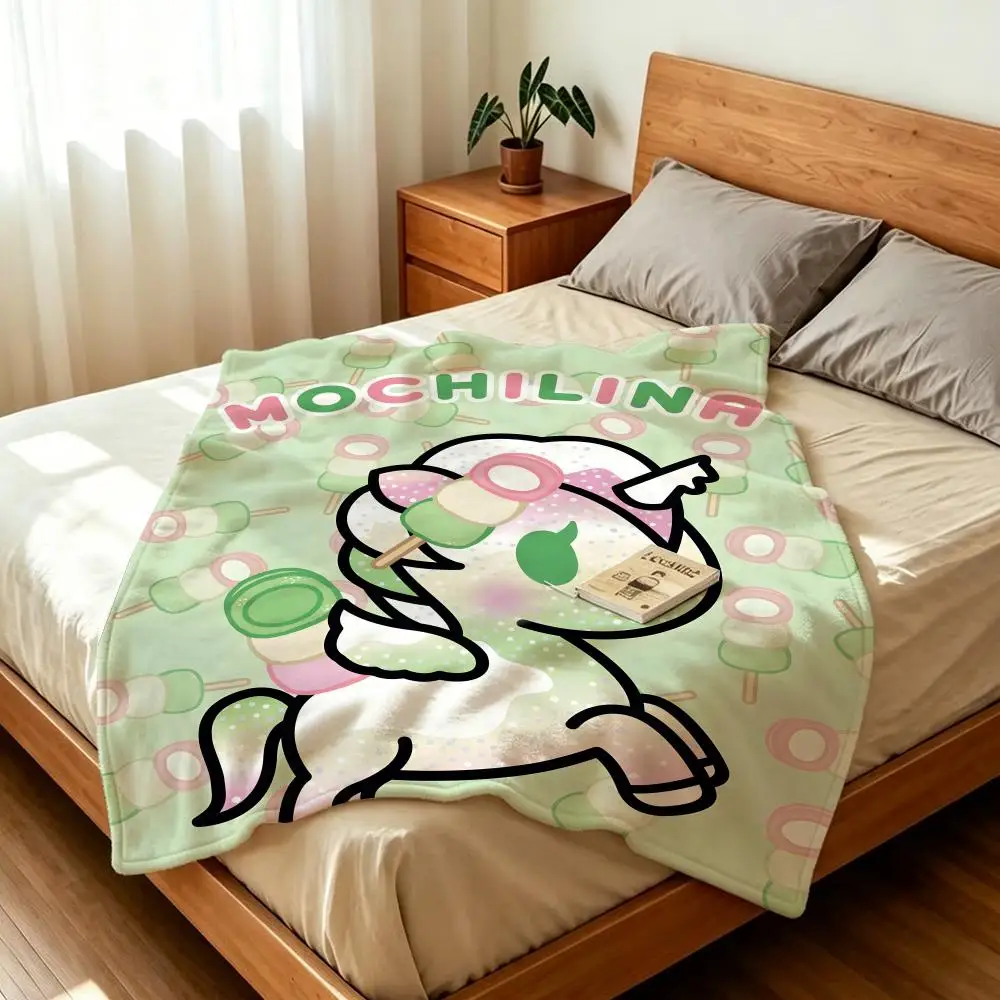 Brand T-Tokidoki Throw Soft Warm Flannel Fleece Throw Blanket for Sofa Bed Travel Home