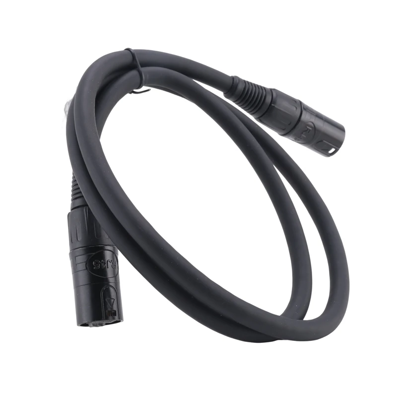 CAT6 Ethercon Cable Ethercon-Compatible RJ45 Connector For Studio Setups, Touring, Stage Production, Concerts 1 Meter