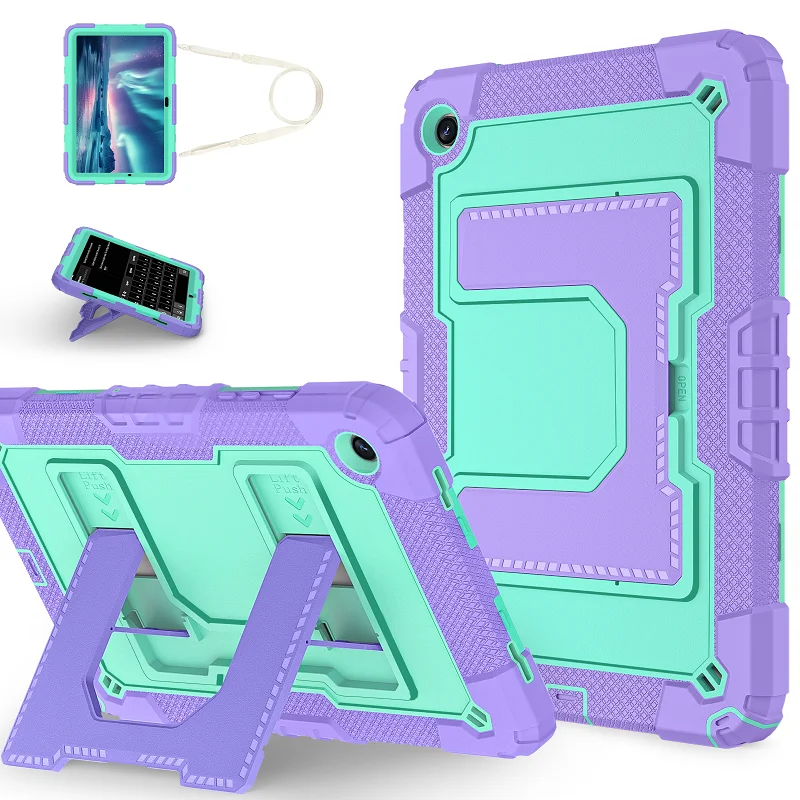 Stootvaste tablet hoes voor Samsung Galaxy Tab A11+ A9+ A9 A11 Plus 11 inch 2025, geschikt voor Tab A9 A11 8.7" SM-X130 Funda Capa