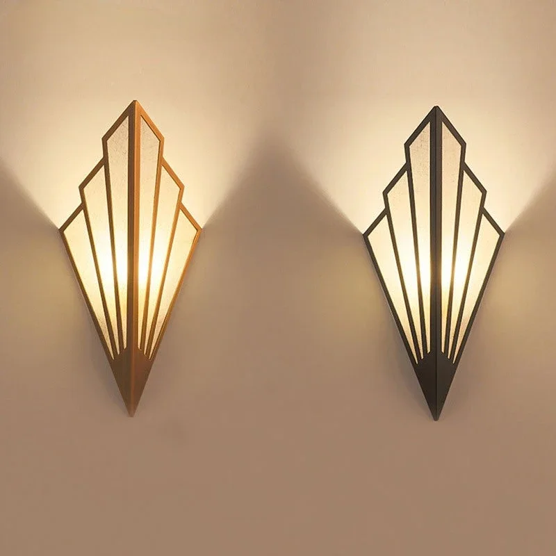 Modern Simplistic Wall Lamp Charging Bedroom Walkway Cabinet Indoor Night Light Shell Wall Lamp