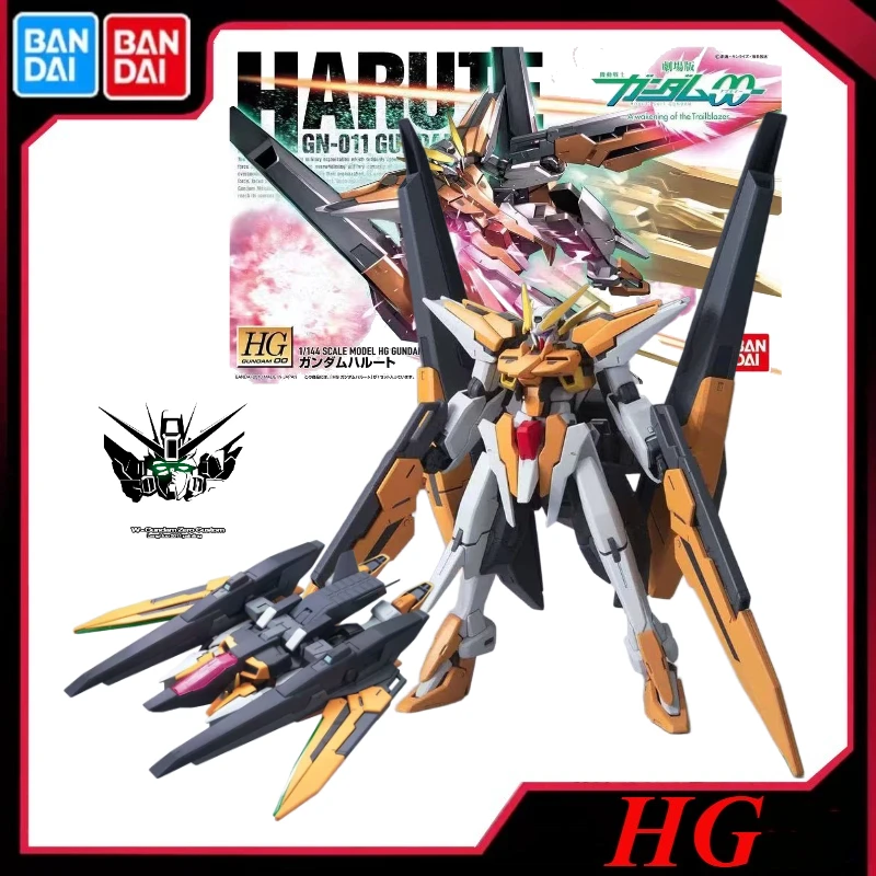 

В наличии Bandai, оригинальный HG OO00 68 1/144 GN-011 Demon Angel Harut Gundam, сборная модель, коллекция праздничных подарков, украшения