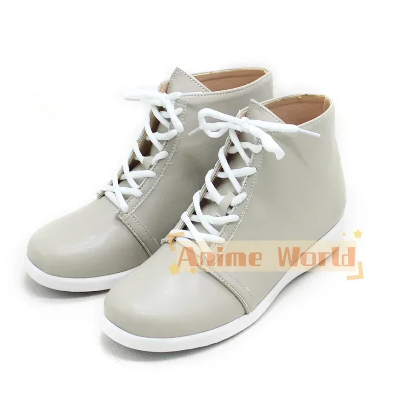 อาซุซาวะ โคฮานะคอสเพลย์รองเท้าเกมโปรเจ็กต์เซไกรองเท้า PU ฮาโลวีนคาร์นิวัลรองเท้าคอสเพลย์อุปกรณ์ประกอบฉากสั่งทำพิเศษ