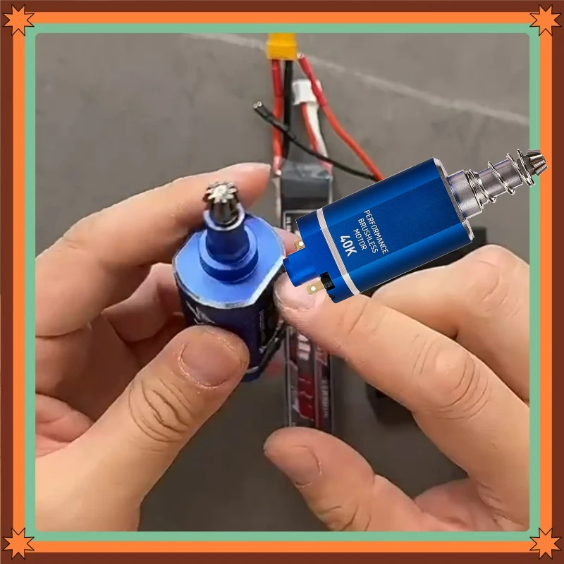 The color of the motor body is random，The entry-level upgraded motor can adjust the speed of 2 gears 2.8W, 3.1W, 3.6W, 4W.