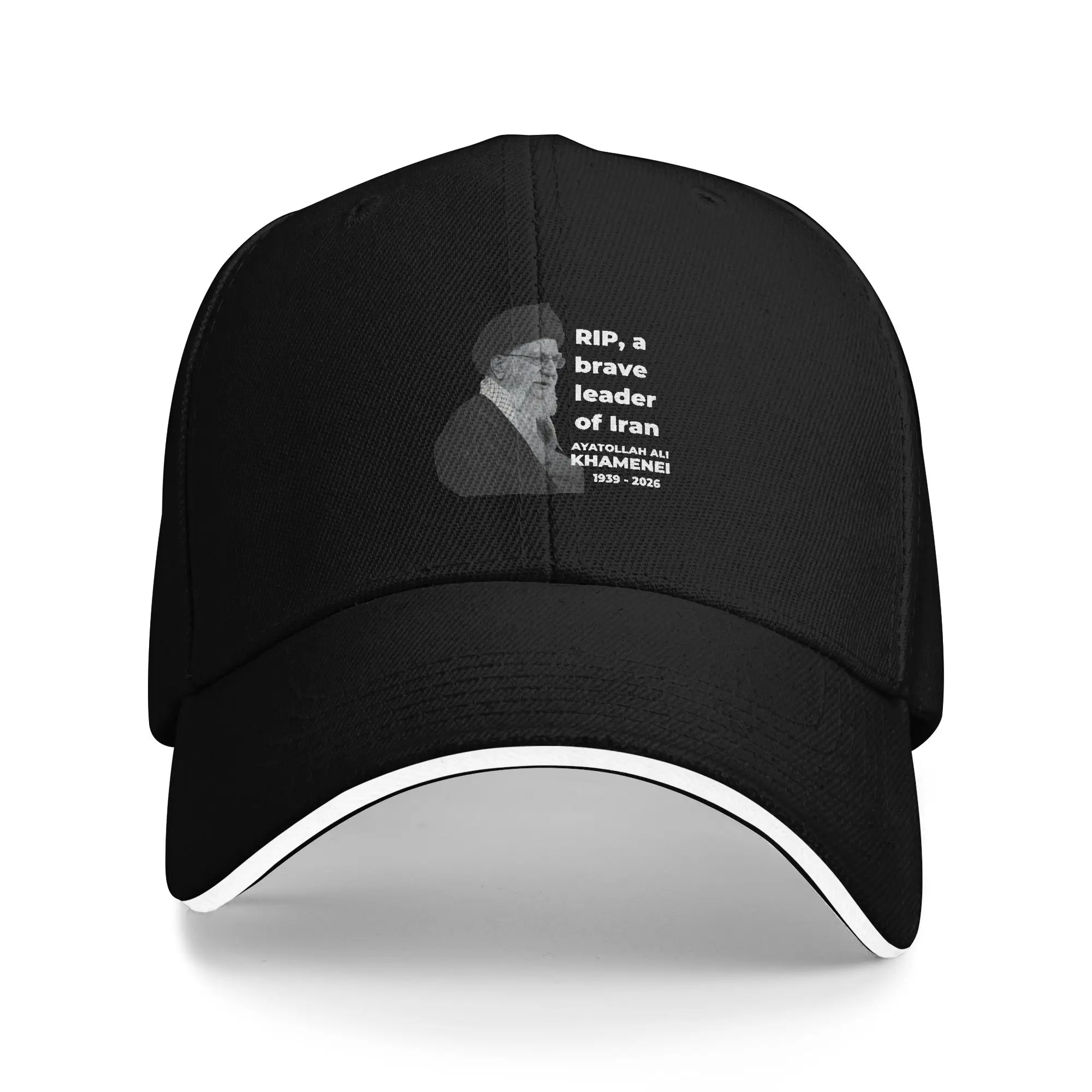 

S-Seyyed Ali K-Khamenei Sun Baseball Cap Summer Casual Trucker Hat For Unisex-Teens Running Hippie Baseball Caps