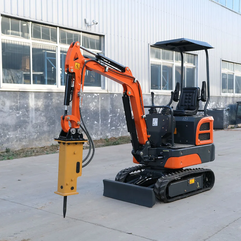 Excavators CE Factory Hydraulic Crawler Compact Mini Used Excavator For Garden Use