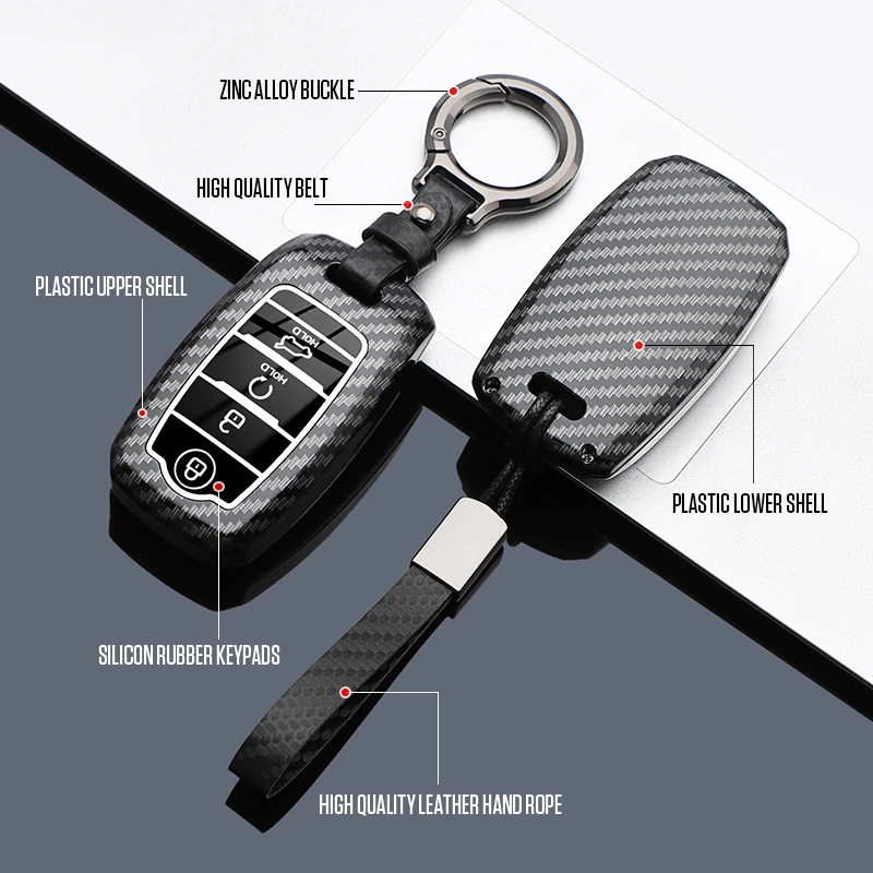 

Car Remote Shell Fob For KIA Sportage Cerato Optima K2 K3 K4 K5 RIO Picanto Soul Sorento Sedona Key Case Cover