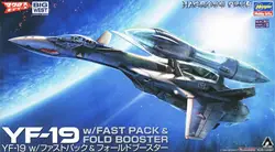 Hasegawa HA65885 1/72 YF-19 W/Fast Pack-Fold Booster Plastic Model