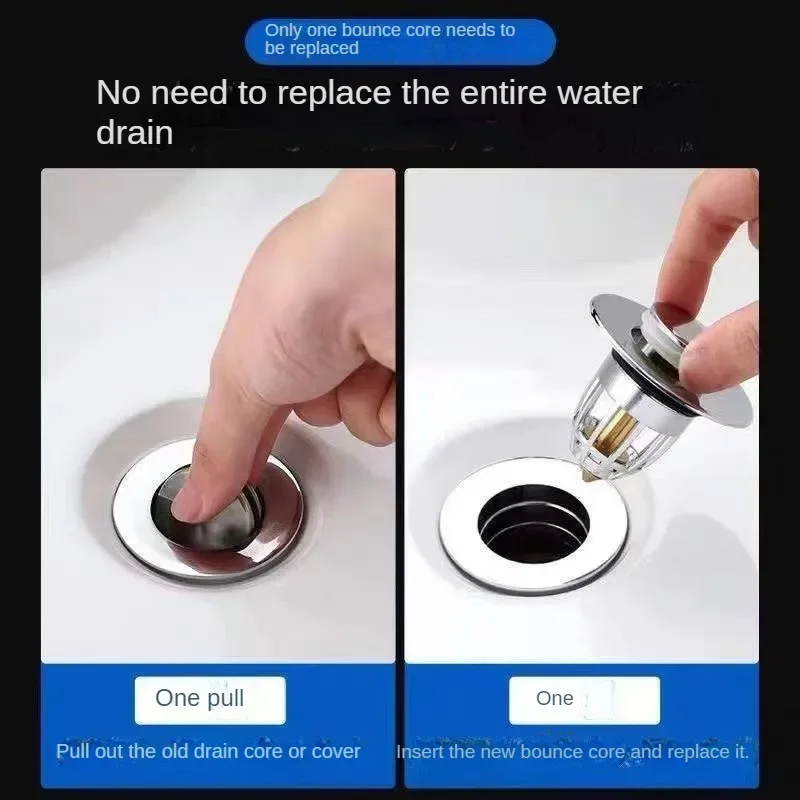 

Раковина для ванной комнаты, универсальная всплывающая пробка для сливного фильтра, пробка для умывальника, кухонный дезодорант, сливная пробка для пола, слив нажимного типа