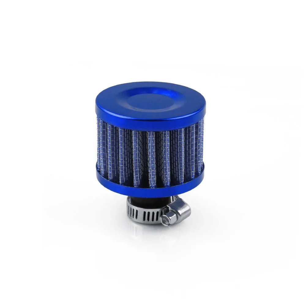 12MM Mini Air Vent Filters Crankcase Breather Filter Universal Car Accessory Valve Stem Covers Mini Air Breather Filter