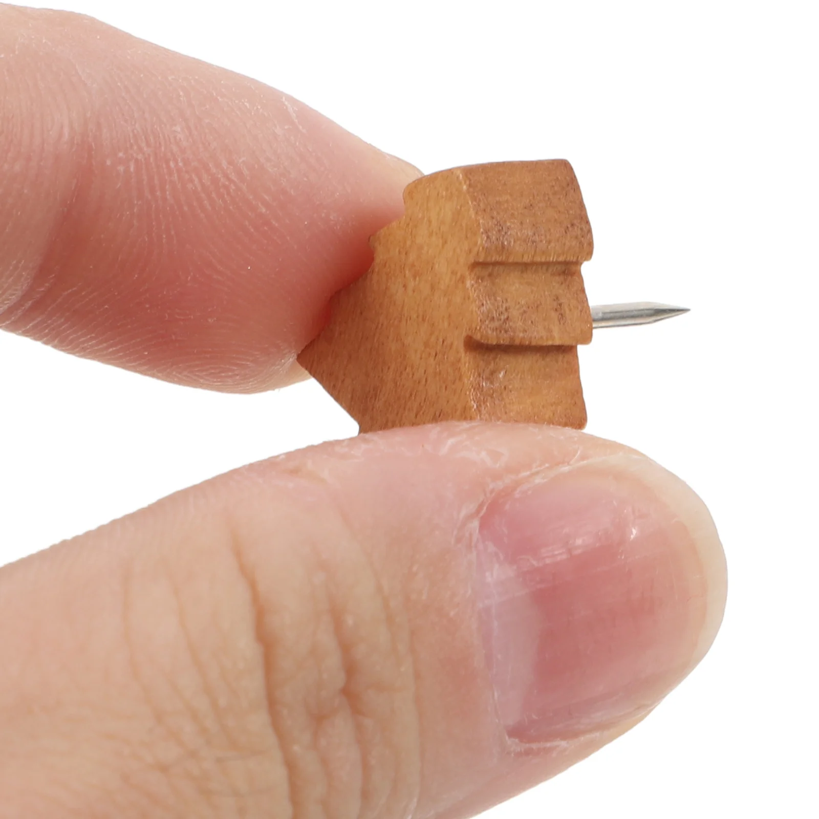 25Pcs Minimalist Pine Tree Push Pins Wooden Head Thumb Tacks for Photo Wall Cork Board Message Board Map Decoration Accessories