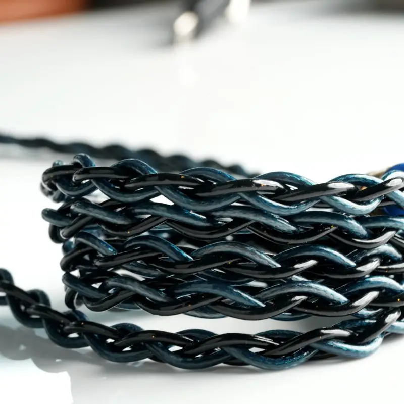 XINHS الرائد P01 4-core واحد كريستال النحاس خمسة عناصر الهجين HIFI سماعة ترقية الخط #3